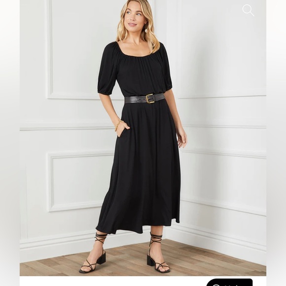 NWOT Karen Kane Peasant Artisan Dress - Picture 2 of 7